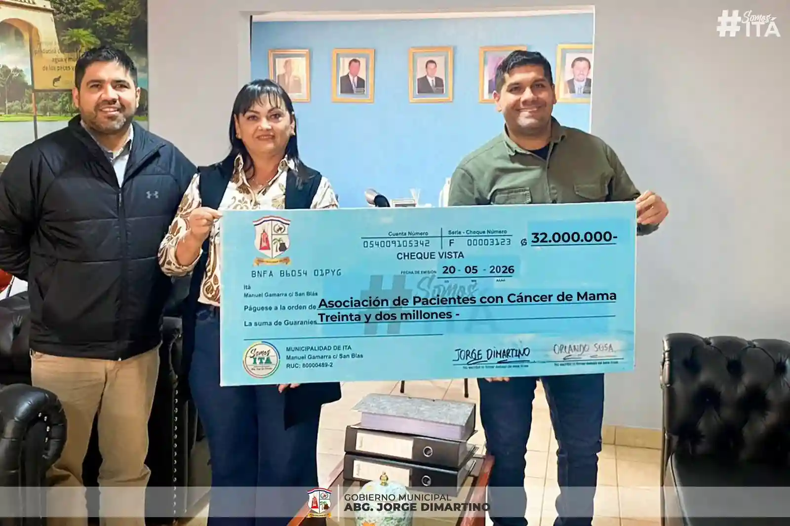 Asociación de pacientes de cáncer de mama y familiares del HNI